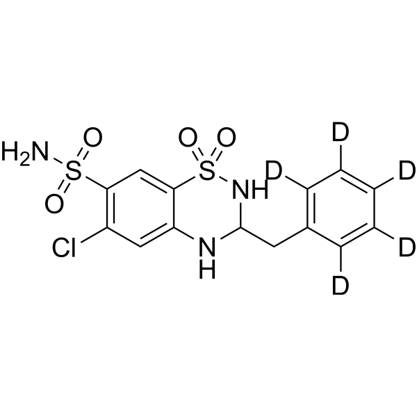 Benzylhydrochlorothiazide-d5 1185024-05-8